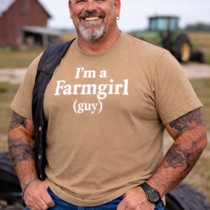 farmgirl guy t shirt