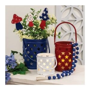 star punched americana luminaries – set of 3