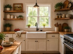 Kitchen & Table - Farmhouse kitchen