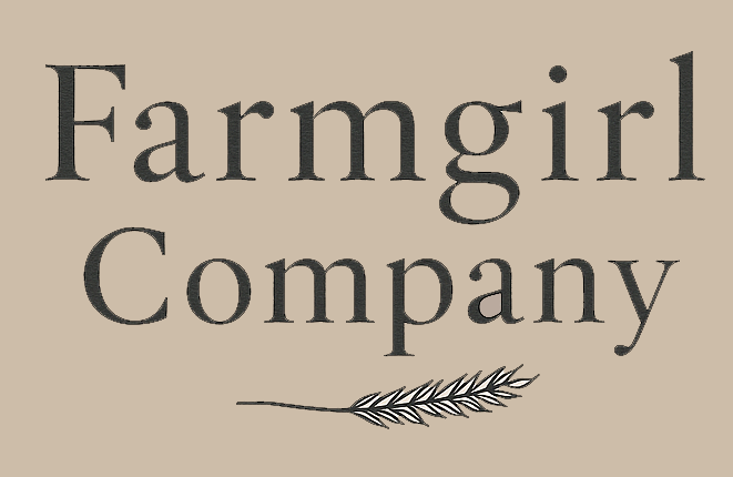 logo with sprig of wheat under cdbba6 background