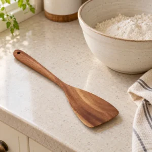 simple farm wooden spatula lifestyle