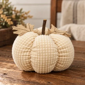ivory-waffle-weave-pumpkin